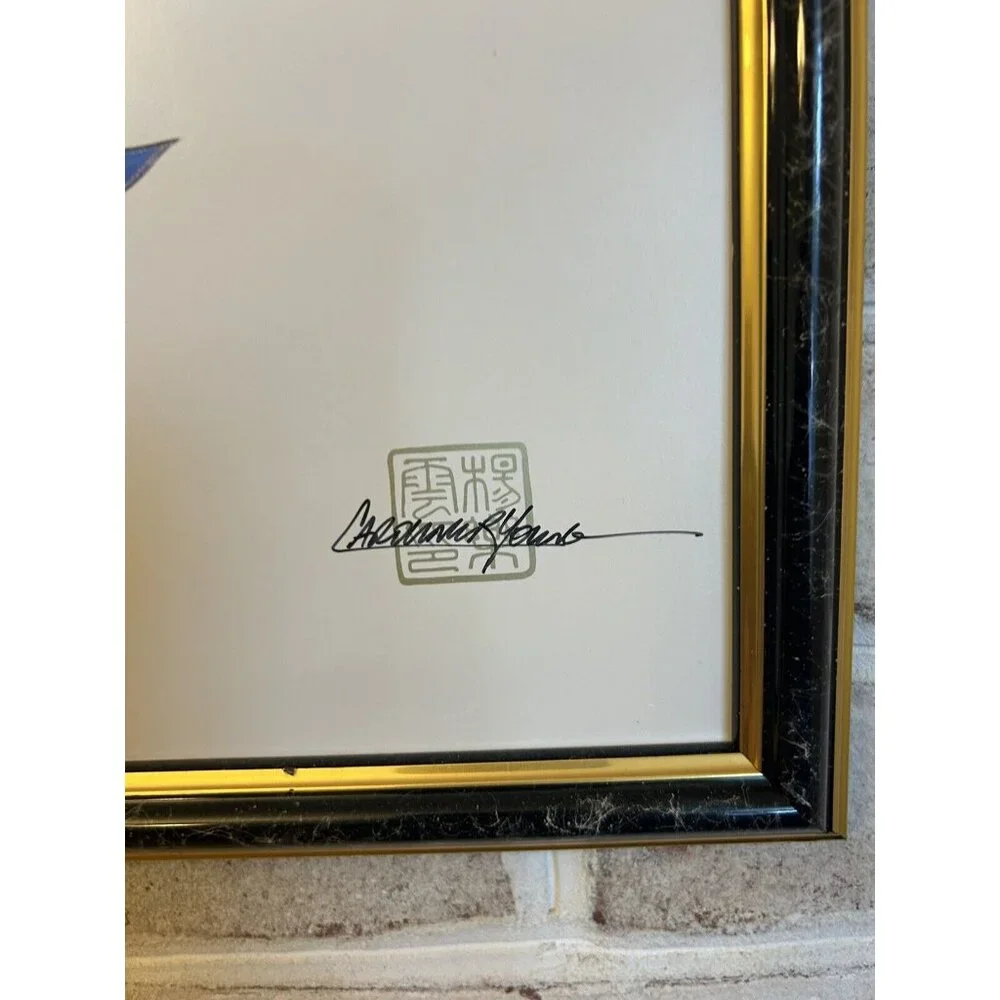 Caroline R. Young Brilliance And Mercy Signed 356/800 Serigraph Asian Art - Picture 3 of 10